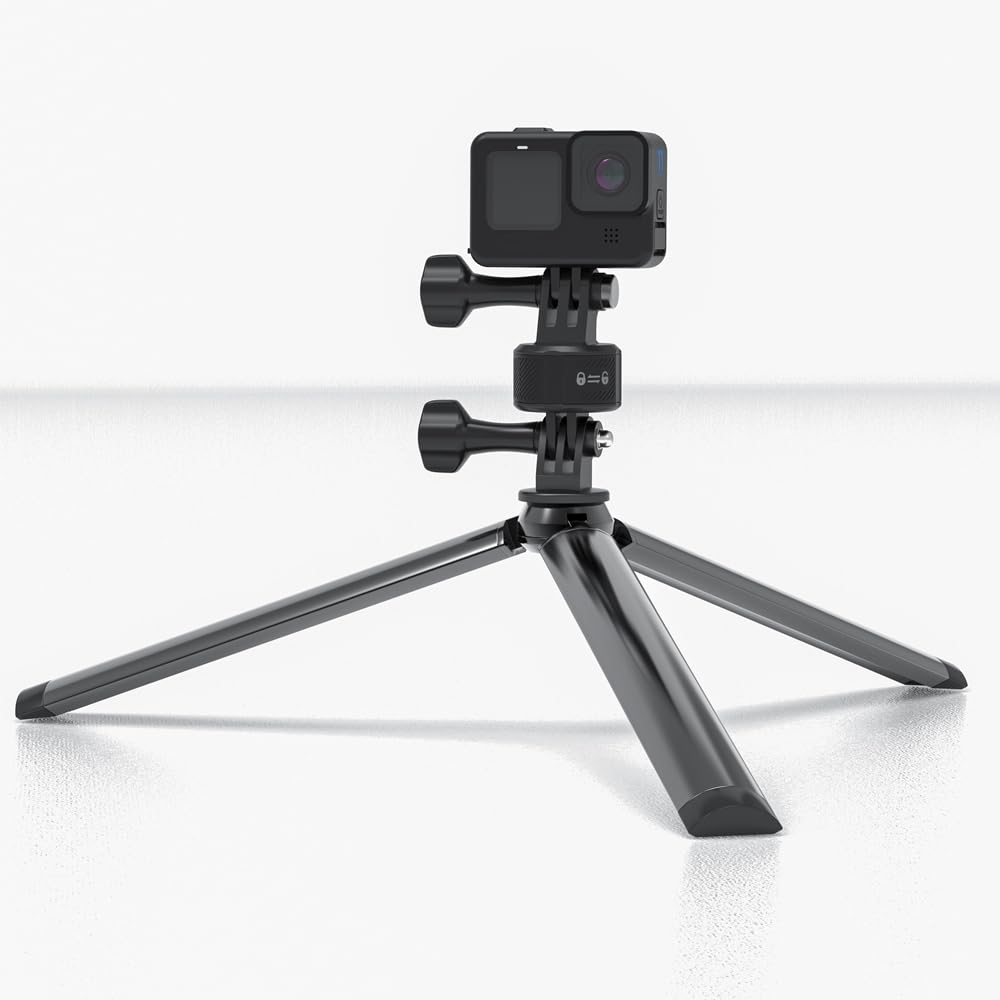 SUREWO Kit Base Magnetica A Sgancio Rapido Per GoPro E DJI – Adattatore Magnetico, Doppia Sicurezza, Leggero 33g