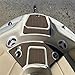 Algasan Boat EVA Faux Teak Decking Floor Compatible with 2000 Sea Ray Sundeck 240 Swim Platform Cockpit Pad Boat EVA Teak Deck Floor Mat