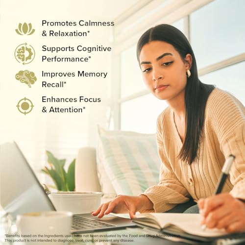 Image of VAHDAM Brahmi Capsules 1000mg | Bacopa Monnieri for Memory, Focus & Cognitive Performance | Dual Extract: Whole Herb + 20% Saponins Standardised Extract | 60 Veg Capsules | Brain Supplement