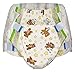 Crinklz Tab-Style Briefs Adult Printed Diapers, Medium, Pack/15