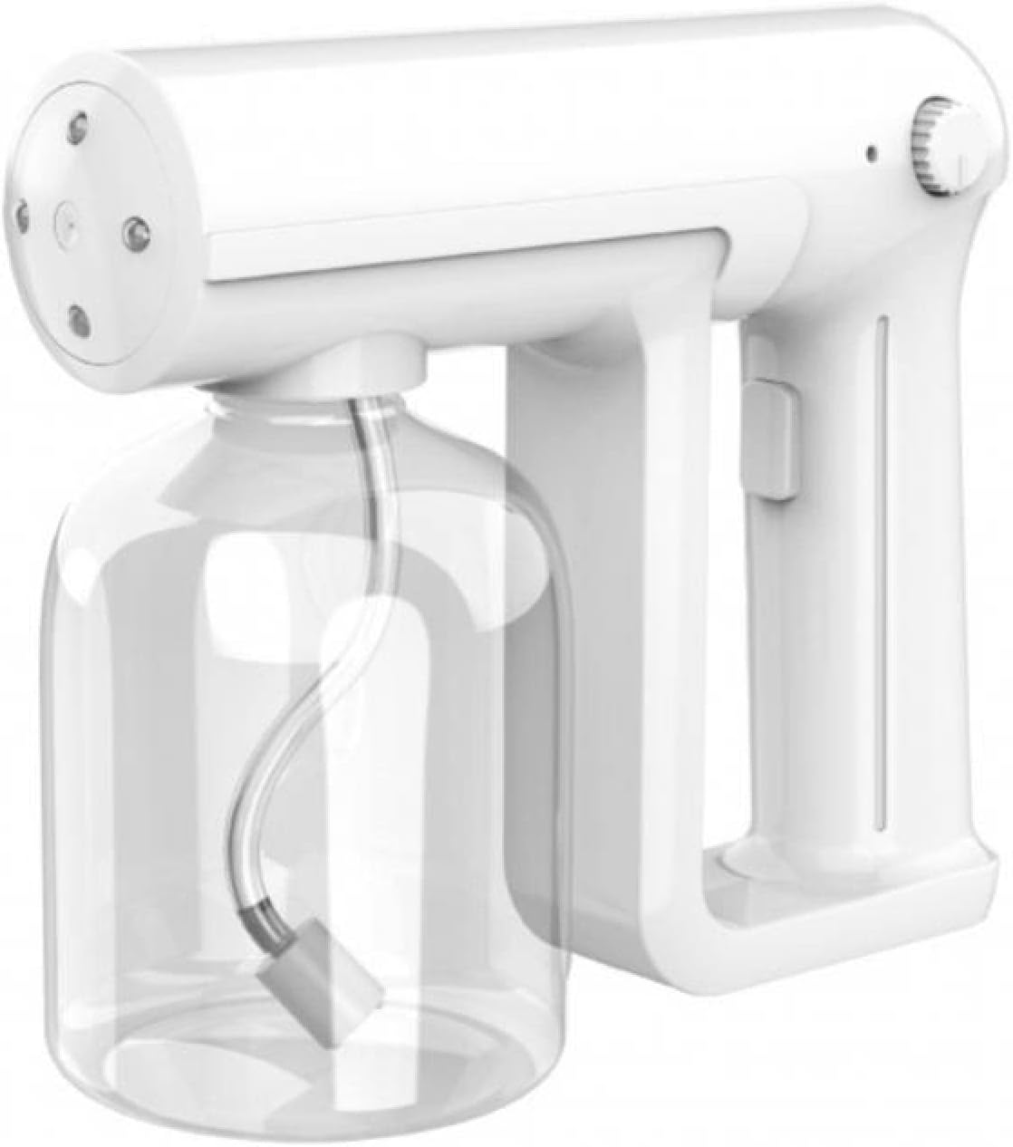 LIURUI Disinfection Spray Fogging Machine,Cordless Sprayer Portable Nano Steam Gun for Car, Home, Office,White