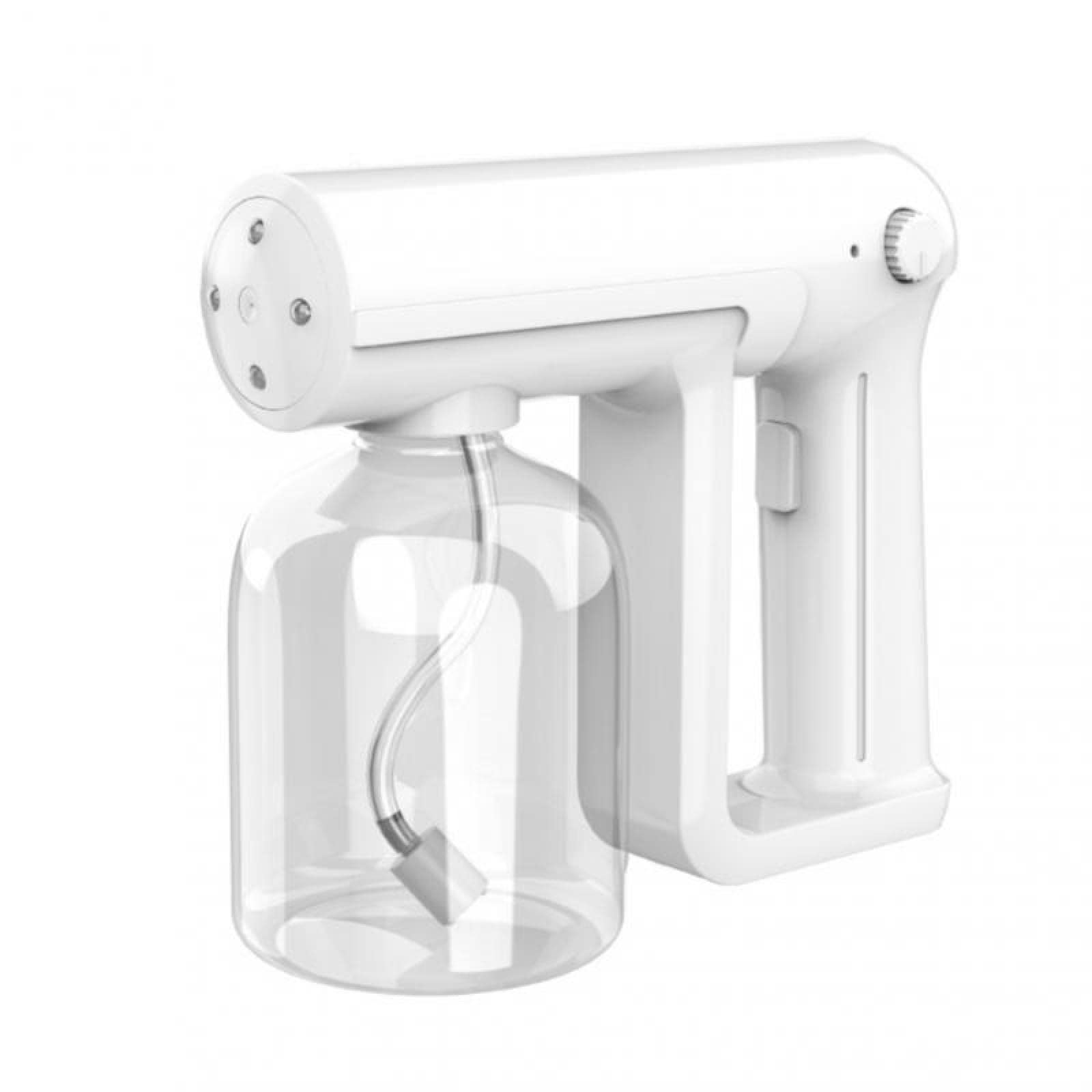 LIURUI Disinfection Spray Fogging Machine,Cordless Sprayer Portable Nano Steam Gun for Car, Home, Office,White