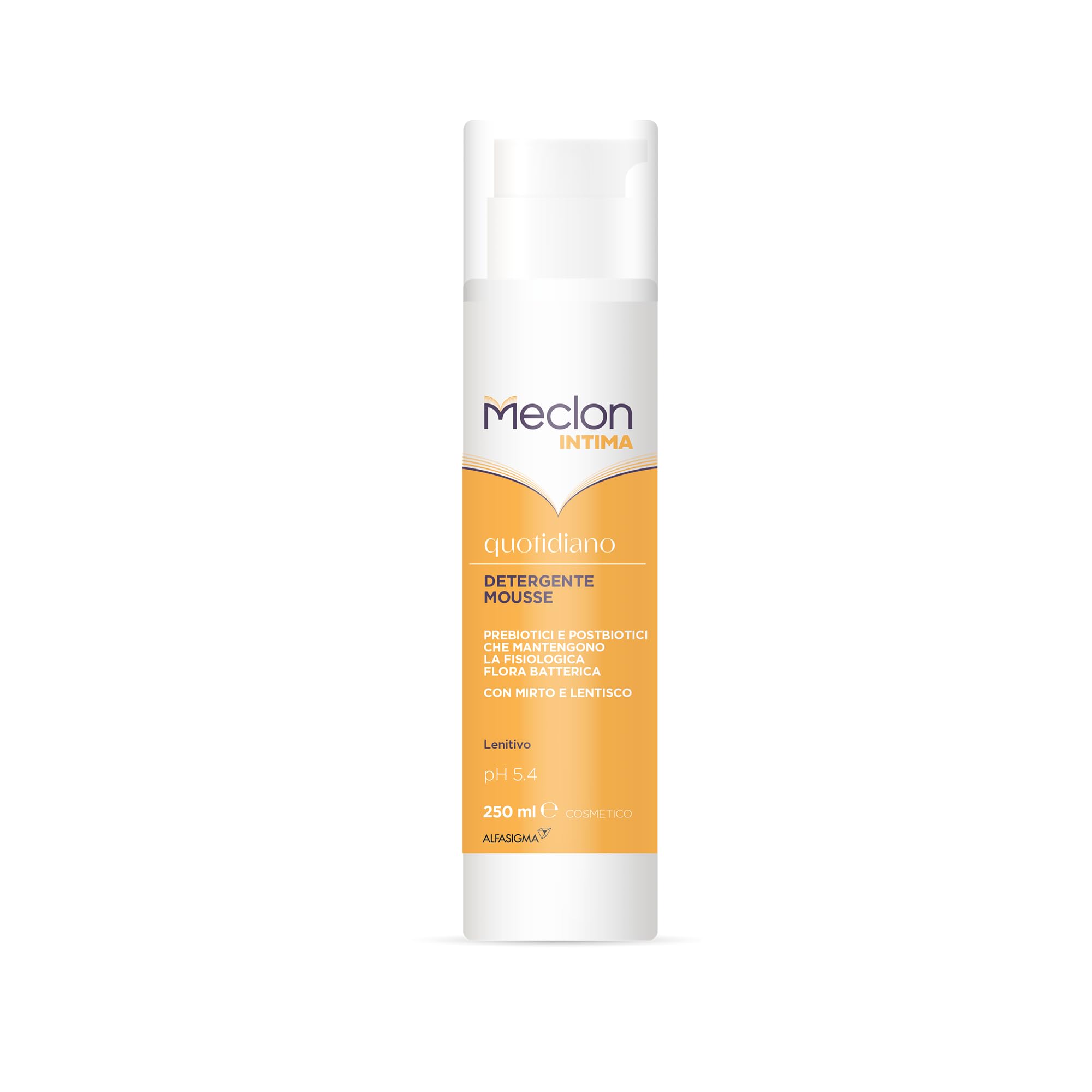 Meclon Intima Quotidiano 250ml, Mousse Detergente Intima Delicata per Uso Giornaliero