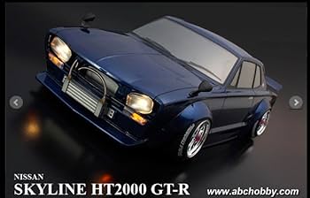 abcホビー　バリバリカスタム ハコスカ スカイライン ラジコンボディ　ドリフト Amazon.co.jp: abcホビー バリバリカスタム ハコスカ