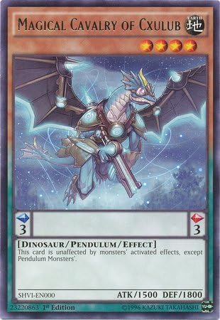 YU-GI-OH! - Caballería Mágica de Cxulub (SHVI-EN000) - Victorias Brillantes - 1 Edición - Raro