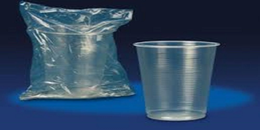 Bicchieri IMBUSTATI SINGOLARMENTE Trasparente 1000 PZ - CORTESIA Hotel CAMERE - Tazza di vetro PP Trasparente da 230 ml - 1000 Unità