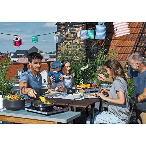 WMF Cult X enkele inductiekookplaat, tot 28 cm, 1 kookplaat, 8 standen, panherkenning, touch-display, glaskeramiek, timerfunctie, 2200 W - Image 5