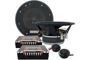 Sundown Audio SA-6.5 CS v3 6.5" 125W RMS Component S