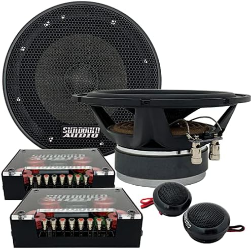 Sundown Audio SA-6.5 CS v3 6.5" 125W RMS Component S