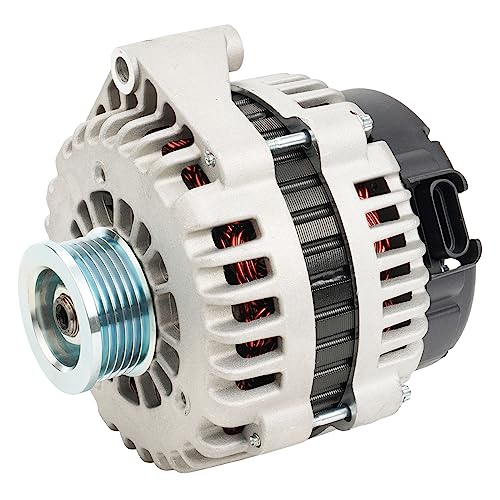 Image of PHILTOP 8292N Alternator 145 Amp Compaitble with Chevrolet Silverado, Sierra, Yukon, Express, Suburban, Tahoe, Savana, Avalanche, Envoy, Escalade, Trailblazer Replacement 15226003, 8104644760, 8237