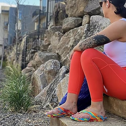 Image of Telic Unisex Adult Energy Flip Flop Arch Support Cushioned Sandals