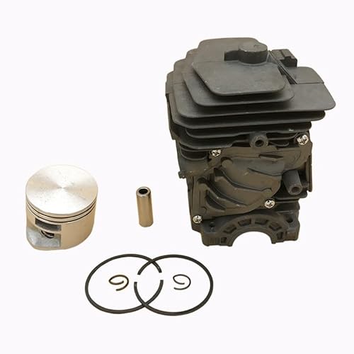 Piezas de jardín HUNDURE Kit de Clip de Anillo de pistón de Cilindro de 44 mm Apto for STIHL MS251 MS251C MS251CBE MS251 for reemplazo de Motosierra CBE-2# 11430201207 Piezas de jardín