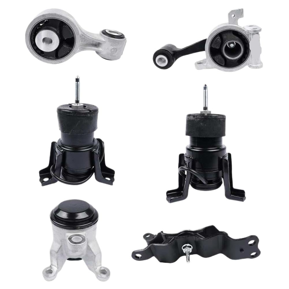 Pwuwarrkg Onecolor Engine Transmission And Torque Strut Mount Set 6 Pcs Compatible With Murano 2009 2010 2011 2012 2013 2014 112701Aa0e 113604Ra0a 113201Aa0b 113509N00a