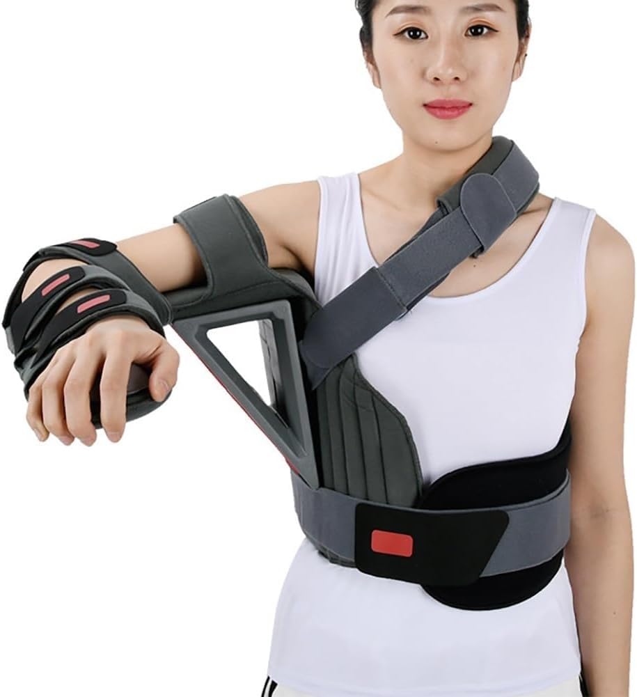 Shoulder Orthosis Immobilizer Shoulder Abduction Fixation Brace The Angle Length Can Be Adjusted Ergonomic Design Triangular Solid Support