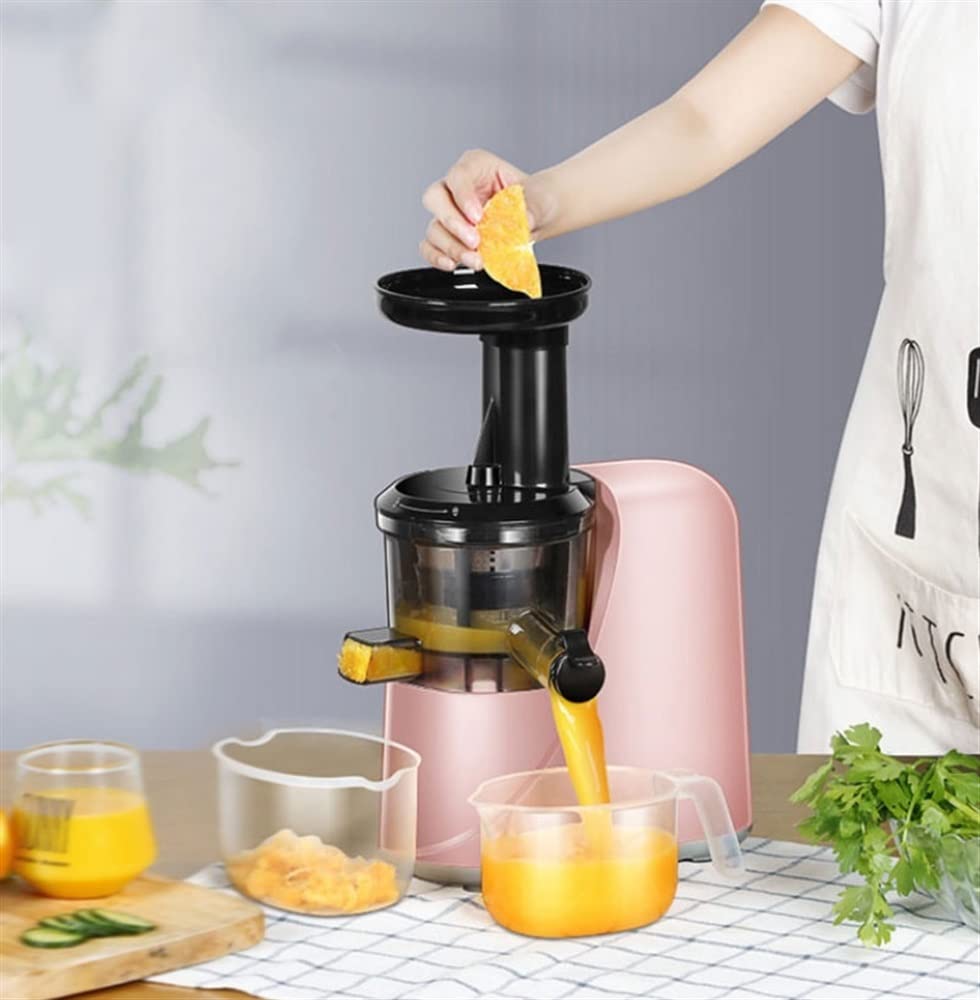 Estrattore di Succo, estrattore di Succo a masticazione lenta, estrattore di Succo a Freddo con Funzione inversa per Frutta e Verdura, Facile da Pulire, Senza BPA (Dimensioni: 1)