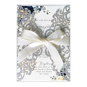 Ponatia 007 Hochzeitseinladungen 25 Stück