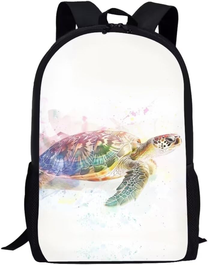 16in Lightweight Travel Backpack Turtle Casual Daypack for Outdoor Enthusiasts, Business Men & Women, Travel Ready Design