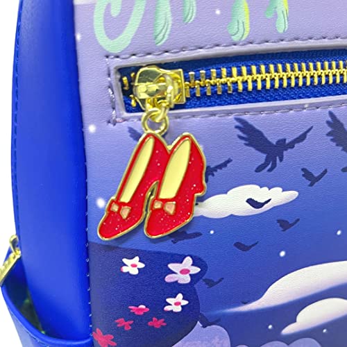 Loungefly Exclusive Wizard of Oz Chibi Double Strap Shoulder Bag3
