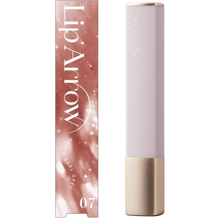 リップ 07 Amazon | KiSS(キス) リップアロー 07 杏仁アールグレイ もっ