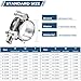MOUMOUTEN T Bolt Hose Clamp,5 Pack 304 Stainless Steel Heavy Duty European Style Exhaust Pipe Adjustable Clamp for Automotive Marine HVAC Industrial Pipes