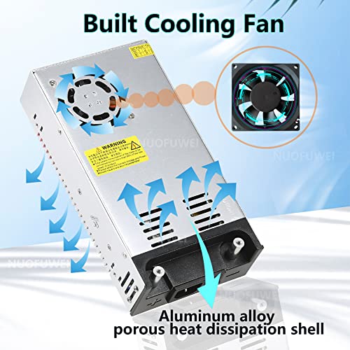 New Version DC 24V 25A 600W Switching Power Supply Adapter 110V AC to 24V DC Converter Power Supply Transformer for 24 Volt Winch Car Jack Monitor CCTV Security Camera Car Stereo and More 24v Device3