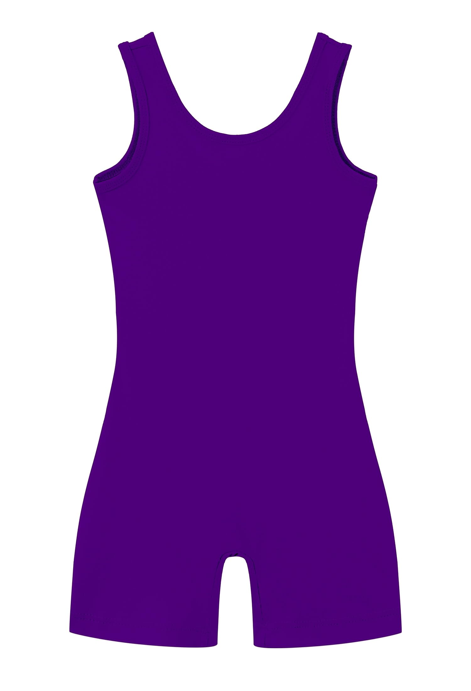 LUOUSE Gymnastics Leotards for Girls With Shorts,Kids Dance Unitards Biketards