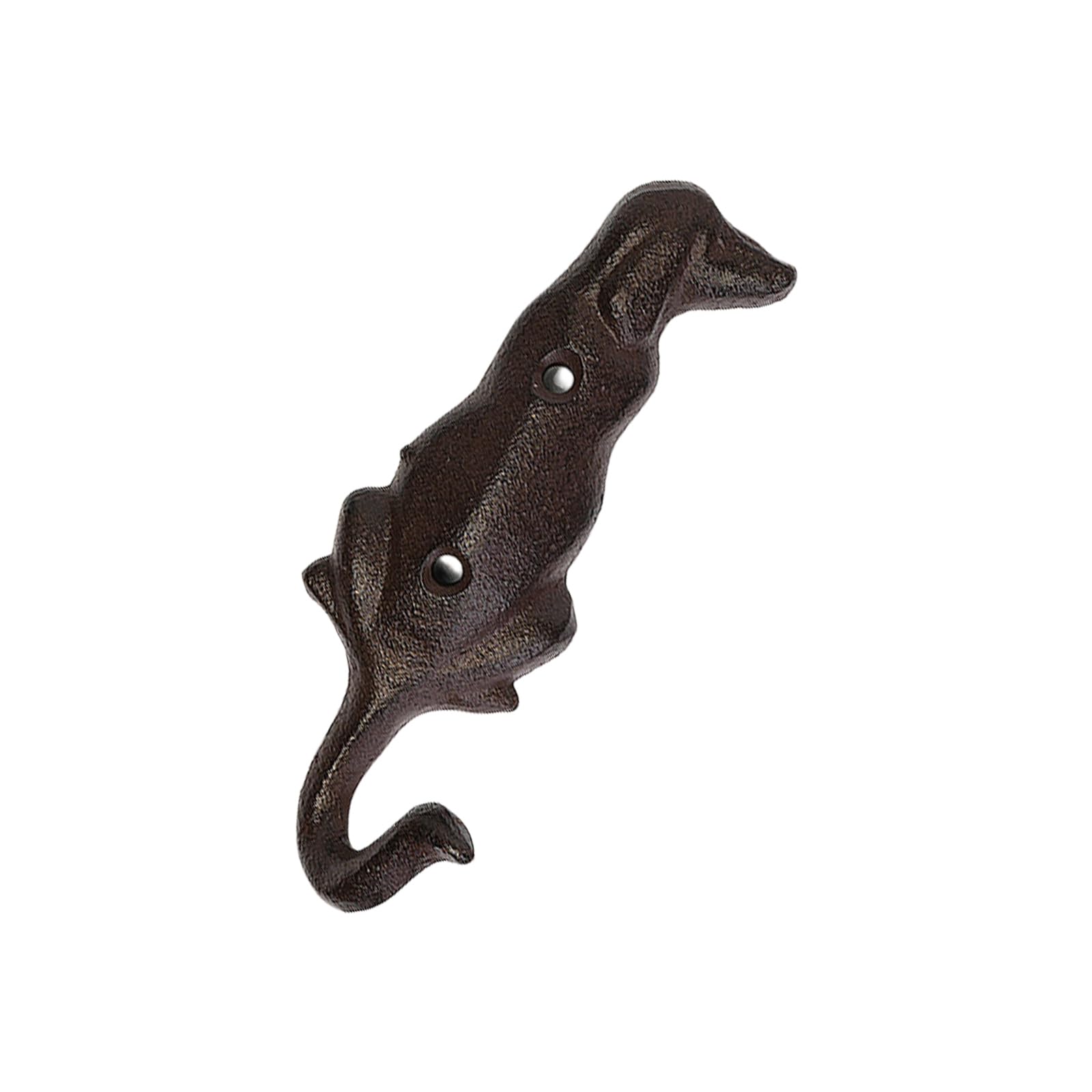 Msioytog Rusts Resistant Dog Themed Hanger Sturdy Iron Dog Back View Hook for Adding Character and Functionality to Any Room Animal Wall Hook