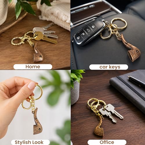 Image of Storite Metal Keychain for Men & Women | Premium Decorative Key Ring | Stylish Key Holder for Car, Bike, Home & Office Keys