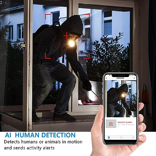 Smallest Wireless Wifi Camera,HD1080P Security Camera For Home Security,Baby Monitor IP Camera with Night Vision,Motion Detection,Cloud Storage for Security with iOS Android APP for Indoor/Outdoor