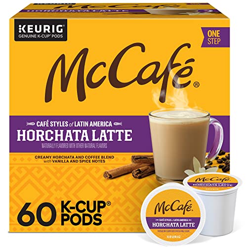 McCafe Cafe Styles of Latin America Horchata Latte, Keurig Single Serve K-Cup Coffee Pods, 10 Count (Pack of 6)