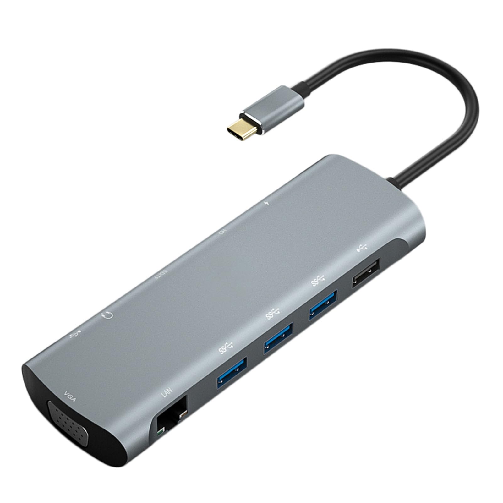 Stacja Dokująca USB C Hub 12 w 1 z rozdzielczością 4K