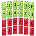 Lixada Scrimmage Team Practice Vests Football Pinnies Soccer Jerseys Sports Basketball Team Training Numbered Bibs Practice Sports Vest Youth Adult Jerseys 24PCS