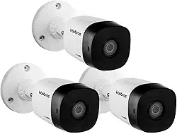 Kit 3 Câmeras de Segurança VHL 1220 B HDCVI Full Hd 1080p Intelbras