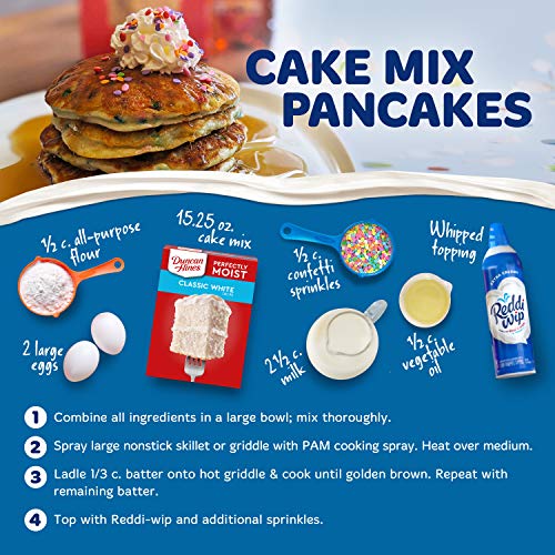 Reddi-Wip Extra Creamy Whipped Dairy Cream Topping, Keto Friendly, 6.5 Oz #TOP5