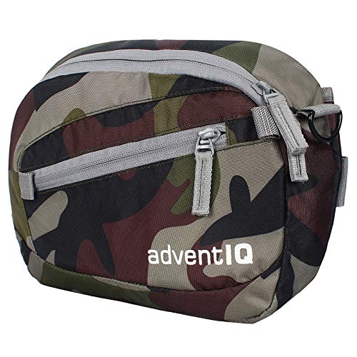 AdventIQMulti-Functional Waist Pouch Bag-Sling Bag for Men & Women/Military Camouflage Print
