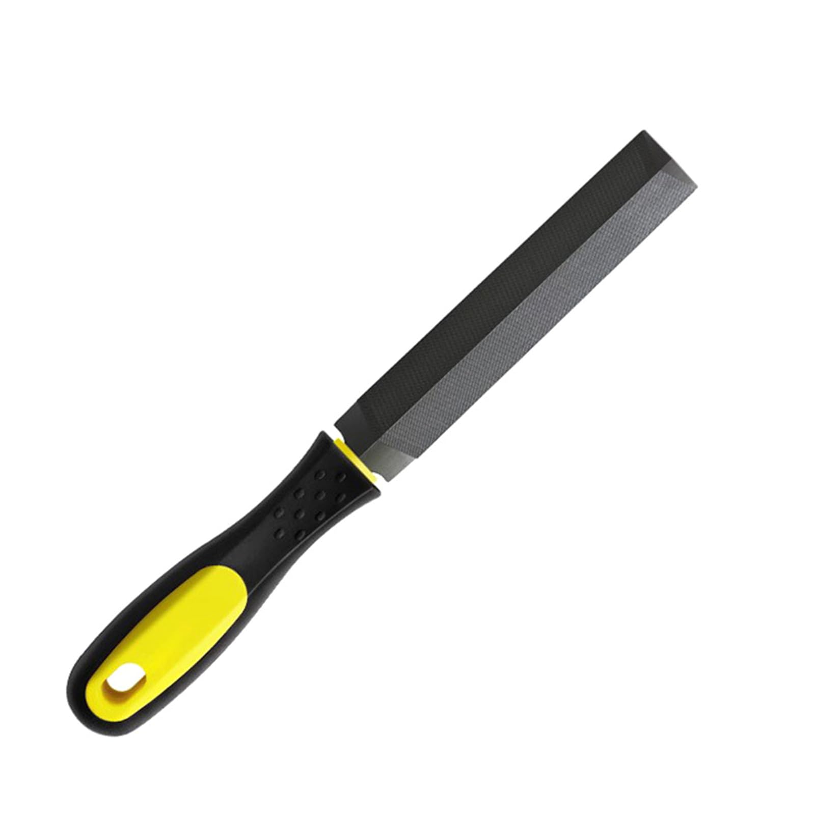 Iwoma 5 Inch Pruning Saw File Bearing Steel Rasp File Carpentry Woodworking Hand Tool Woodworking Fine Tooth Steel File Grinding Tool Pruning Saw Sharpener,