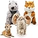 Xnuoyo 3 Pcs Juguetes para Perros Juguete para Perro con Chirriador Juguete De Peluche para Perro Sin Relleno Duradero Juguete de Peluche para Perro para Masticar Interactivo