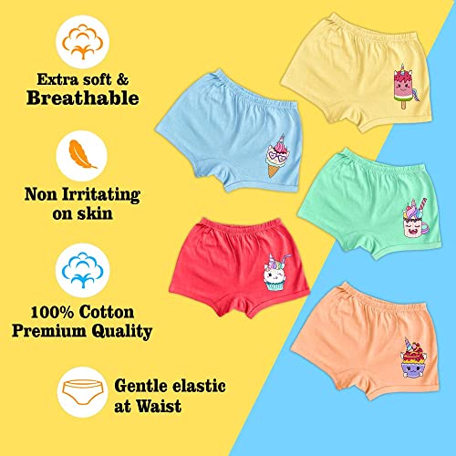 Image of Underwear for Kids Inner Wear Girl Boys Panties Bloomers Innerwear Girls Baby Unisex - Theme Combo Pack