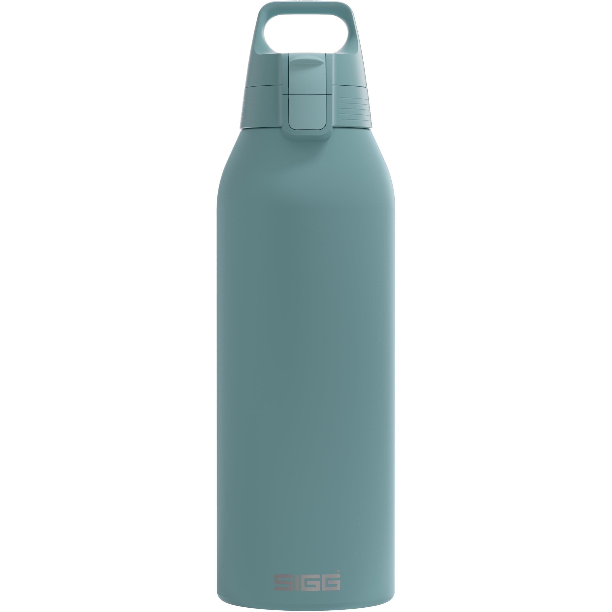 Sigg - Stainless Steel Water Bottle - Shield ONE Morning Blue - Suitable For Carbonated Beverages - Leakproof - Lightweight - BPA Blue - 1.5L