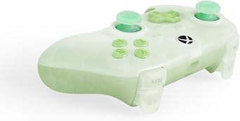 8Bitdo RGB Lighting Fire Ring for Xbox, Ultimate Mini Wired Game Controller with Hall Effect Joystick and Trigger, for Xbox Series X|S, Xbox One, Windows 10/11 - Officially Licensed (Semi-Transparent