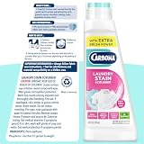 Carbona Laundry Stain Scrubber & Remover (8.4 Fl Oz), Extra-Strength Bio-Enzyme Formula, Brush-Top Applicator for Fiber-Deep Clean, Fast & Easy