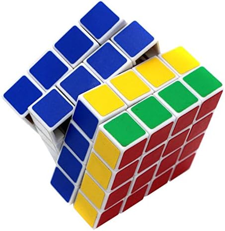 Little Treasures Cube 4 x 4 Speed Smooth Magic Cube Puzzles, Stickered