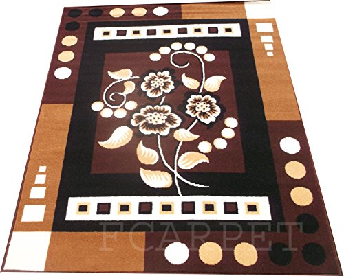 Image of TOP Selling Design with Multiple Choice 120X150 CM(4X5 FEET) Brown Multi