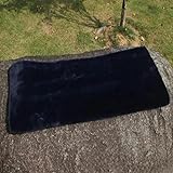  RAEF Nachahmung Otter Kaninchen Haar Pelz Stoff Leopardenmuster Plüsch Kleidung Spielzeug Schals Taschen Teppiche DIY Innendekoration Stoff