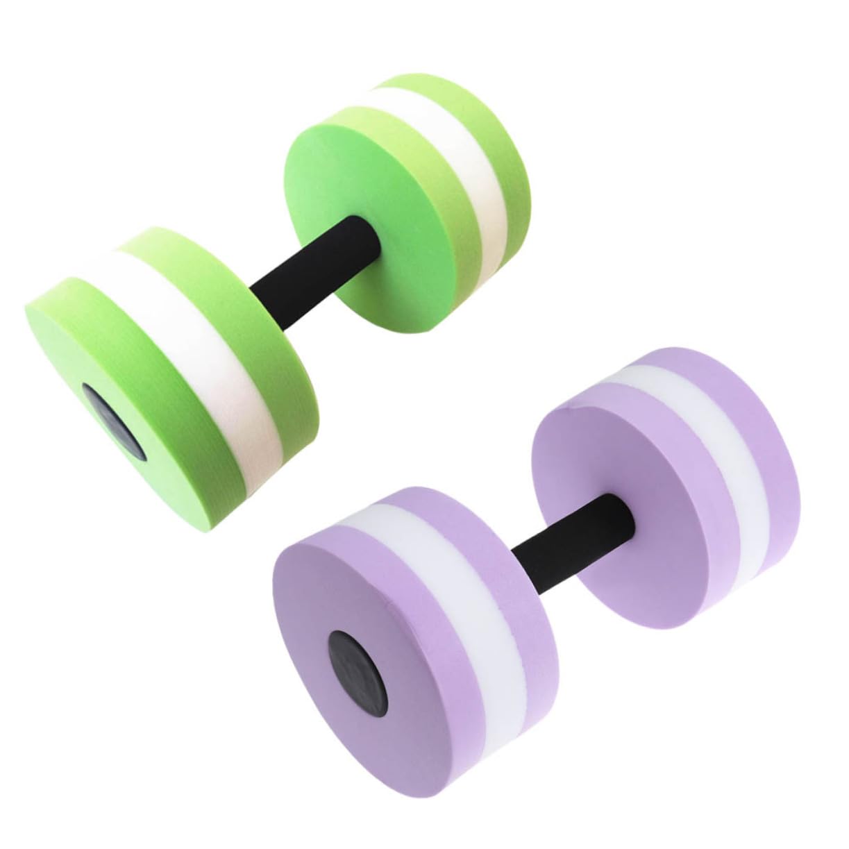 BESPORTBLE Eva Water Dumbbells Pool Barbells for Water Aerobics Swimming Exercise Weights