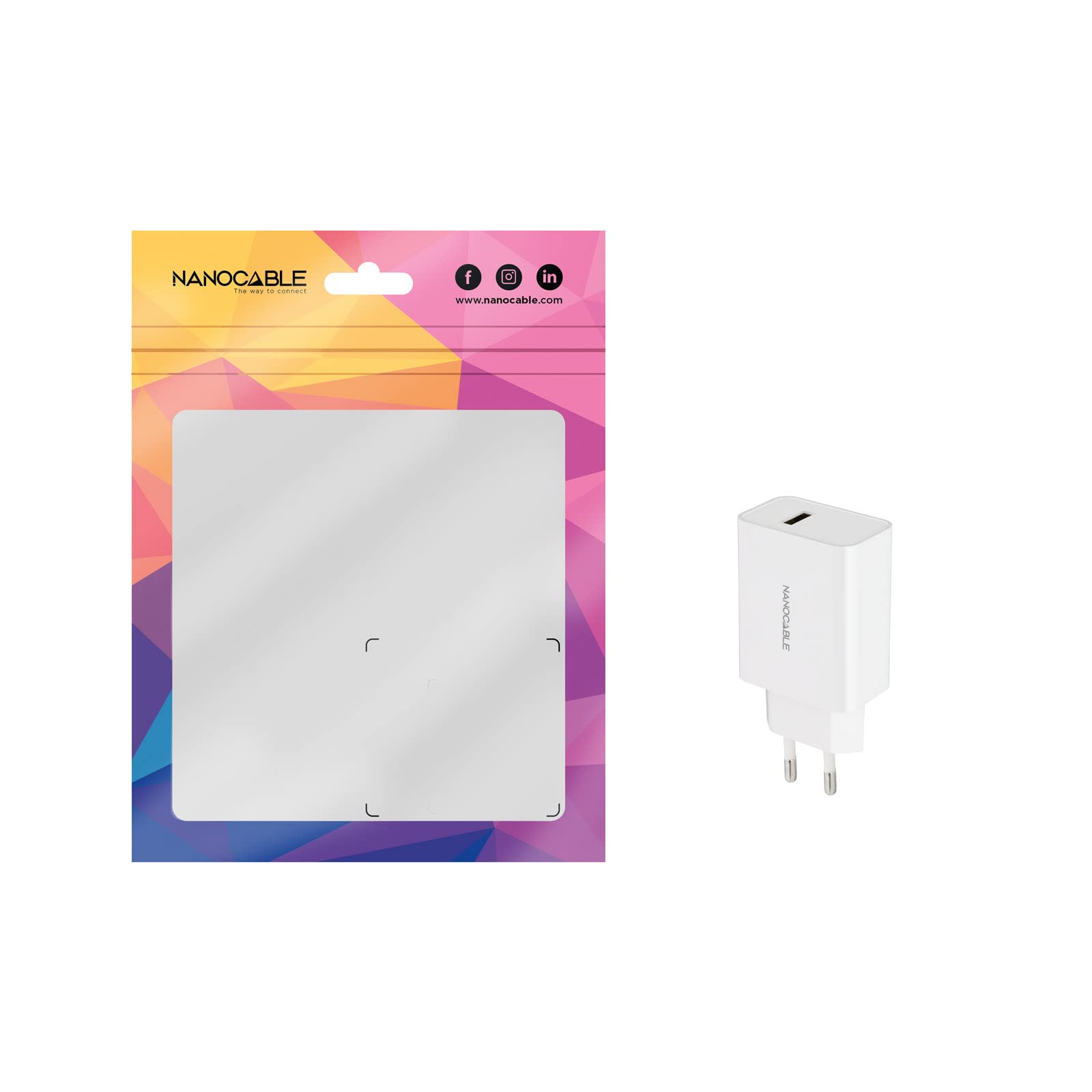 ETTROIT Modulo Presa Caricatore USB 5V 2,1A Colore Nero Compatibile Con Vimar Ar 8059692408368