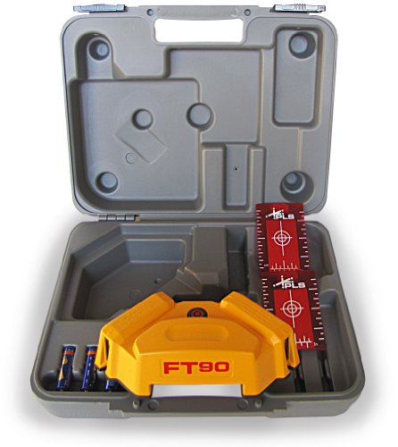 PLS Laser PLS-60567 PLS FT 90 Floor Tile Layout Tool, Yellow