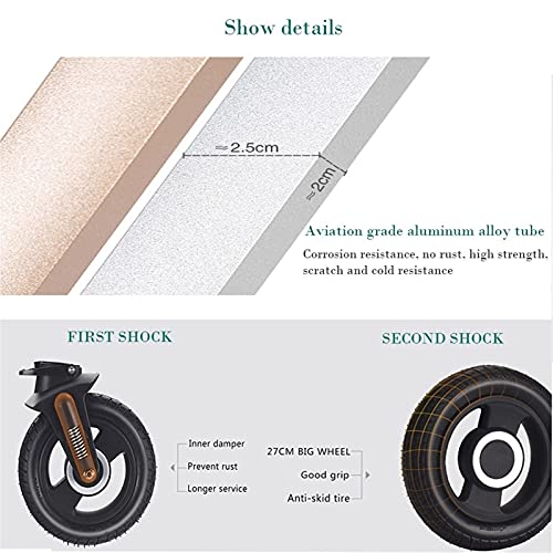 Kinderwagen 3 in 1 van de baby buggy for pasgeboren Kinderwagen wandelwagen Omkeerbaar All Terrain, 360 Rotation Functie… - Afbeelding 5