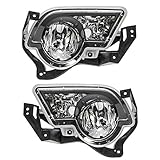 Fog Driving Lights Lamps Left & Right Pair Set for 02-06 Avalanche Pickup Truck