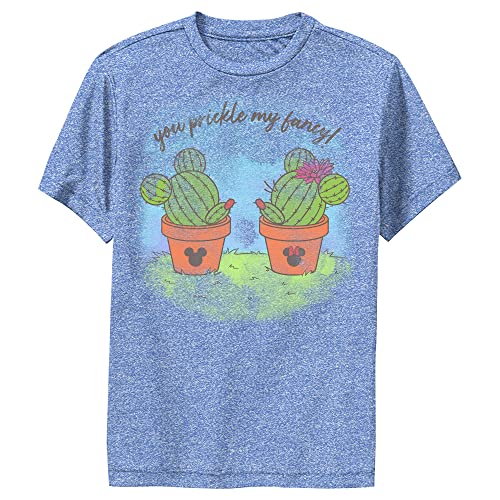 T-shirt performance Disney bleu haut de sport respirant pour garçon taille M